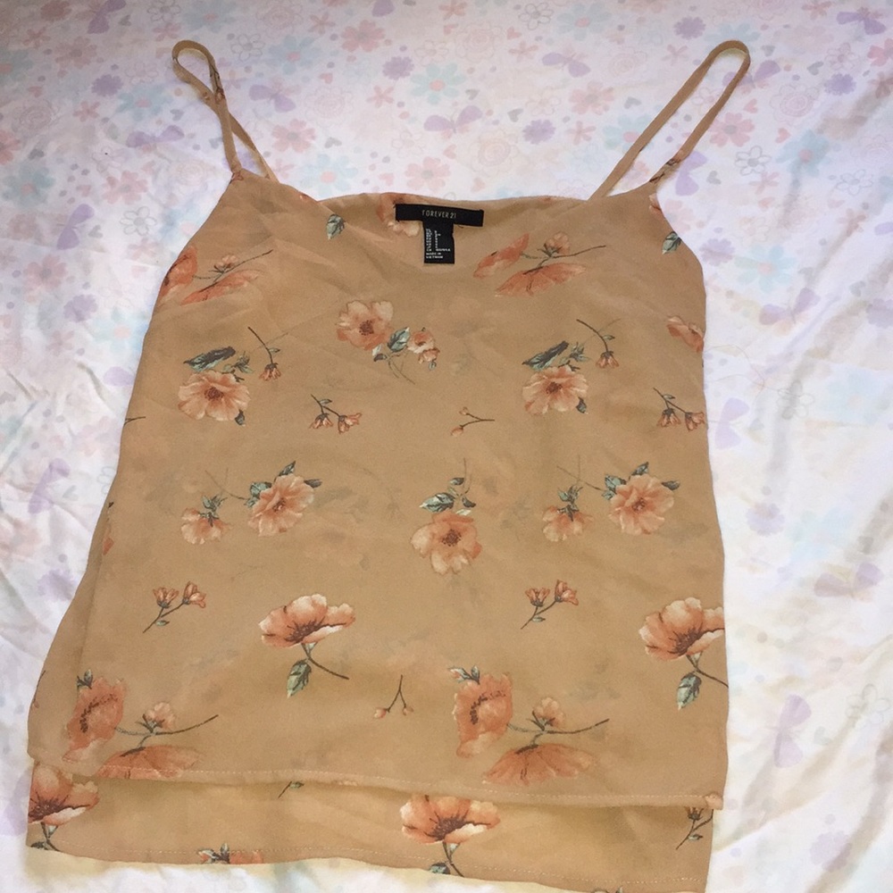 Floral Spaghetti strap